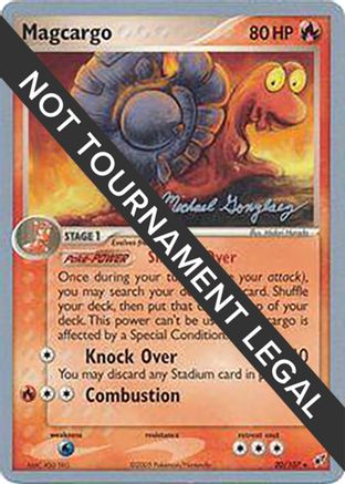 Magcargo (Michael Gonzalez) 020 World Championship Decks - Rare
