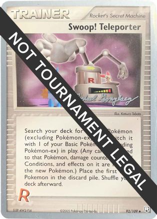Swoop! Teleporter - 2005 (Michael Gonzalez) 092 World Championship Decks - Uncommon