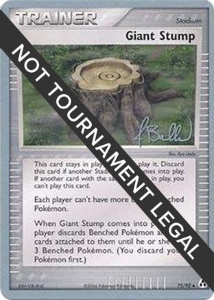 Giant Stump - 2006 (Jimmy Ballard) 075 World Championship Decks - Uncommon