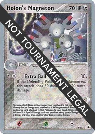 Holon's Magneton - 2006 (Jason Klaczynski) 022 World Championship Decks - Rare