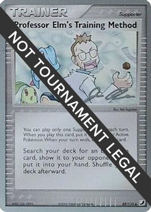 Professor Elm's Training Method - 2006 (Jason Klaczynski) 089 World Championship Decks - Uncommon