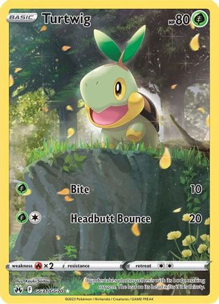 Turtwig GG31 - Holofoil Crown Zenith Galarian Gallery - Ultra Rare