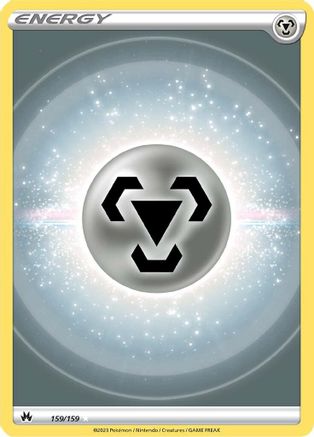 Metal Energy (Texture Full Art) 159 - Holofoil Crown Zenith - Ultra Rare