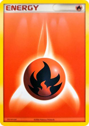 Fire Energy (2006 Unnumbered) League & Championship Cards - Common