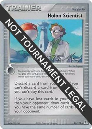 Holon Scientist - 2007 (Tom Roos) 097 World Championship Decks - Uncommon