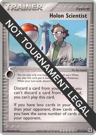 Holon Scientist - 2007 (Jeremy Scharff-Kim) 097 World Championship Decks - Uncommon