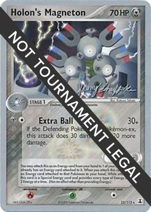 Holon's Magneton - 2007 (Jeremy Scharff-Kim) 022 World Championship Decks - Rare