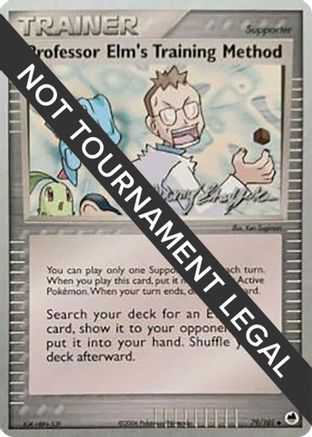 Professor Elm's Training Method - 2007 (Jeremy Scharff-Kim) 079 World Championship Decks - Uncommon