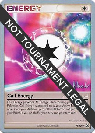 Call Energy - 2008 (Dylan Lefavour) 092 World Championship Decks - Uncommon
