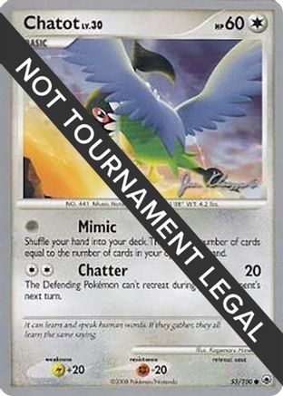 Chatot - 2008 (Jason Klaczynski) 055 World Championship Decks - Common