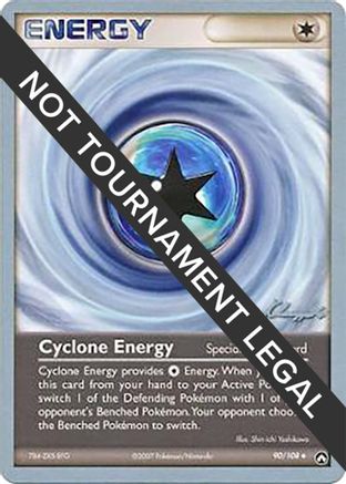 Cyclone Energy - 2008 (Jason Klaczynski) 090 World Championship Decks - Uncommon