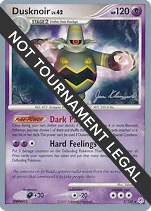 Dusknoir (Jason Klaczynski) 002 World Championship Decks - Holo Rare