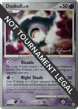 Duskull - 2008 (Jason Klaczynski) 080 World Championship Decks - Common