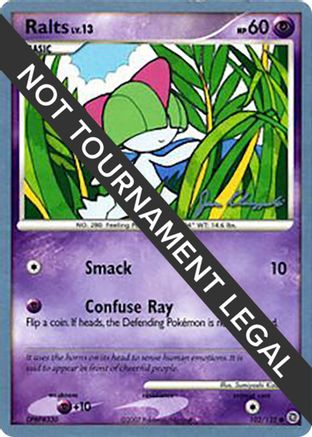 Ralts (102) (102) - 2008 102 World Championship Decks - Common