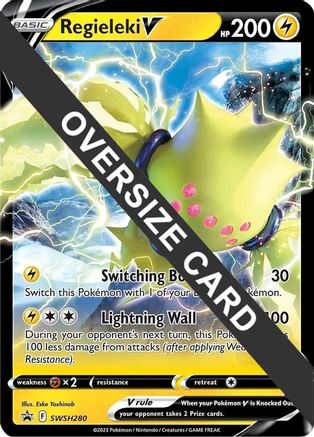 Regieleki V - SWSH280 - Holofoil Jumbo Cards - Promo