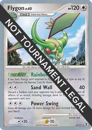 Flygon - 2009 (David Cohen) 005 World Championship Decks - Rare