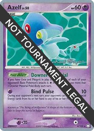 Azelf (4) (4) - 2010 004 World Championship Decks - Rare