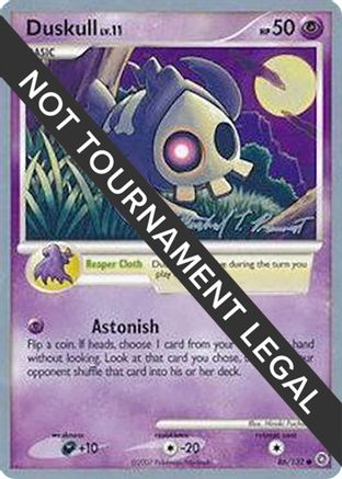 Duskull - 2010 (Michael Pramawat) 086 World Championship Decks - Common