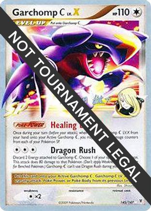 Garchomp C LV.X - 2010 (Yuta Komatsuda) 145 World Championship Decks - Ultra Rare
