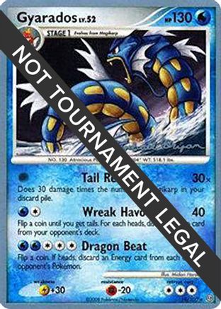 Gyarados - 2010 (Mychael Bryan) 019 World Championship Decks - Rare