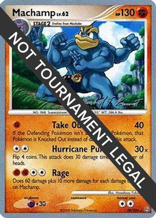 Machamp (Michael Pramawat) 020 World Championship Decks - Rare