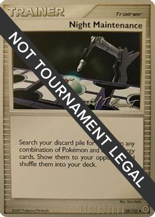 Night Maintenance - 2010 (Michael Pramawat) 120 World Championship Decks - Uncommon