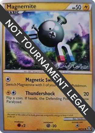 Magnemite - 2011 (David Cohen) 068 World Championship Decks - Common