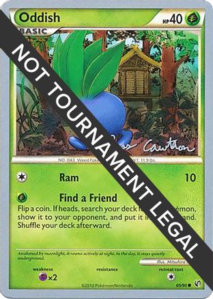 Oddish - 2011 (Ross Cawthon) 060 World Championship Decks - Common