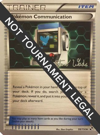 Pokemon Communication - 2011 (Gustavo Wada) 099 World Championship Decks - Uncommon