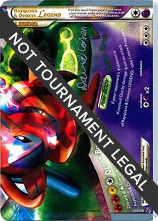 Rayquaza & Deoxys Legend (90) (90) - 2011 090 World Championship Decks - Ultra Rare