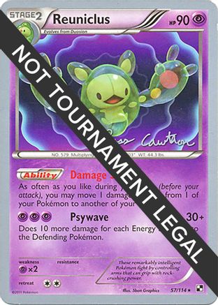 Reuniclus - 2011 (Ross Cawthon) 057 World Championship Decks - Rare