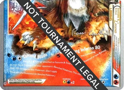 Suicune & Entei Legend LEGEND (95) (95) - 2011 095 World Championship Decks - Holo Rare