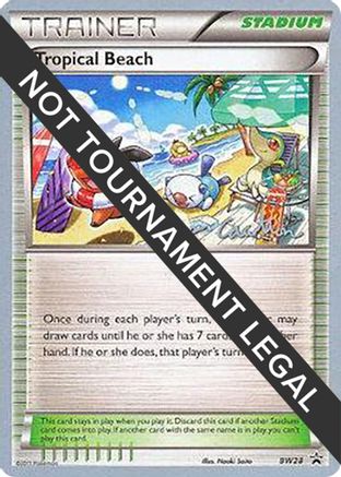 Tropical Beach - 2011 (Ross Cawthon) BW28 World Championship Decks - Promo