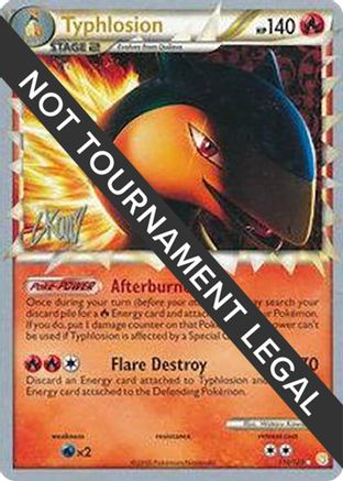 Typhlosion - 2011 (Christopher Kan) 110 World Championship Decks - Ultra Rare