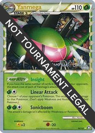 Yanmega - 2011 (Gustavo Wada) 098 World Championship Decks - Ultra Rare