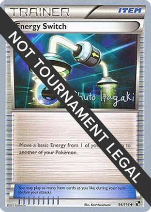 Energy Switch - 2012 (Shuto Itagaki) 094 World Championship Decks - Uncommon