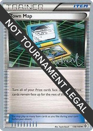 Town Map - 2014 (Andrew Estrada) 136 World Championship Decks - Uncommon