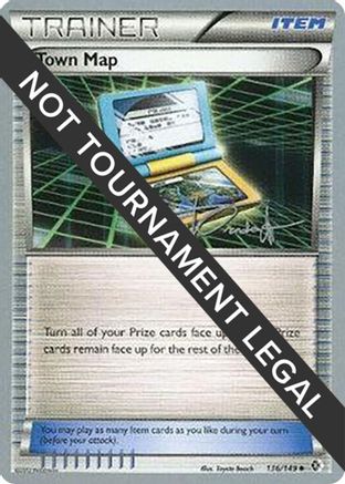 Town Map - 2014 (Trent Orndorff) 136 World Championship Decks - Uncommon