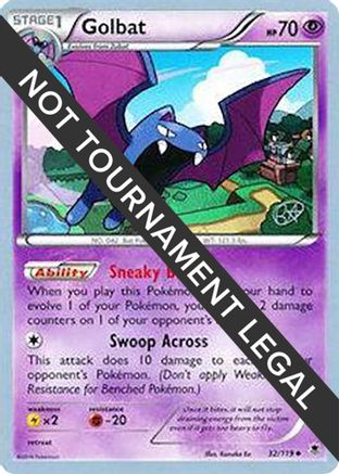 Golbat - 2015 (Rowan Stavenow) 032 World Championship Decks - Uncommon