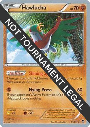 Hawlucha - 2015 (Rowan Stavenow) 063 World Championship Decks - Rare