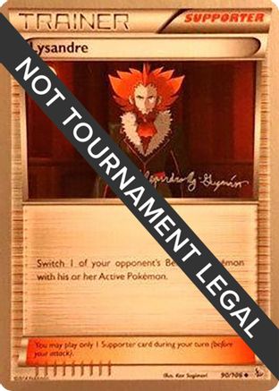 Lysandre - 2015 (Alejandro Ng-Guzman) 090 World Championship Decks - Uncommon