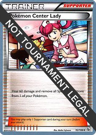 Pokemon Center Lady - 2015 (Alejandro Ng-Guzman) 093 World Championship Decks - Uncommon