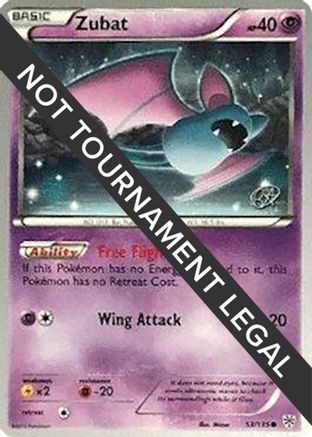 Zubat - 2015 (Rowan Stavenow) 053 World Championship Decks - Common