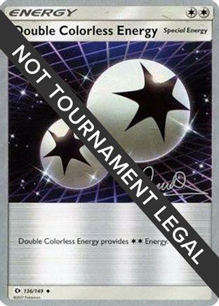 Double Colorless Energy - 2017 (Diego Cassiraga) 136 World Championship Decks - Uncommon