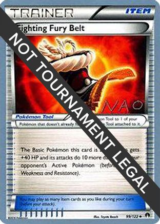 Fighting Fury Belt - 2018 (Naohito Inoue) 099 World Championship Decks - Uncommon