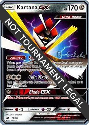 Kartana GX - 2018 (Robin Schulz) 070 World Championship Decks - Ultra Rare