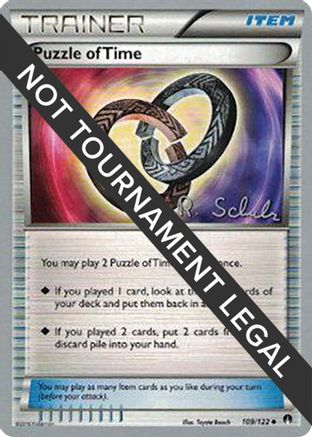 Puzzle of Time - 2018 (Robin Schulz) 109 World Championship Decks - Uncommon