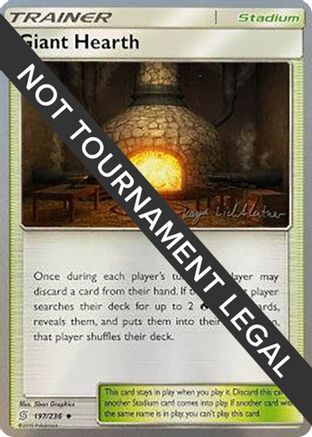 Giant Hearth - 2019 (Kaya Lichtleitner) 197 World Championship Decks - Uncommon