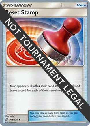 Reset Stamp - 2019 (Haruki Miyamoto) 206 World Championship Decks - Uncommon