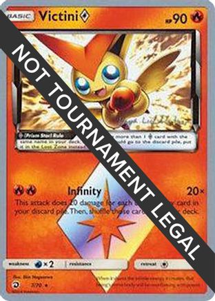 Victini Prism Star - 2019 (Kaya Lichtleitner) 007 World Championship Decks - Prism Rare
